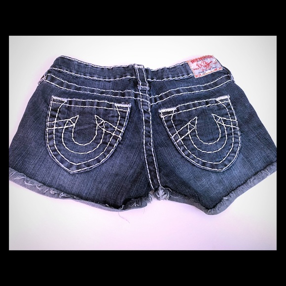 True Religion | Shorts | Womens True Religion Jean Shorts Sz 27 | Poshmark